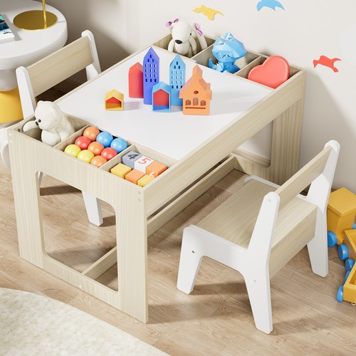 Holz kindertisch mit - kindertisch, stühle
