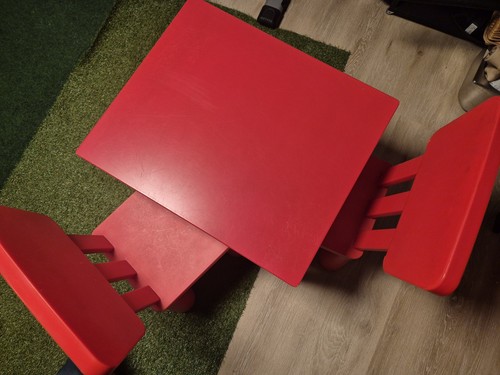 Kindertisch holz mit - holz,